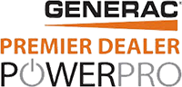 Generac Premier Dealer PowerPro logo