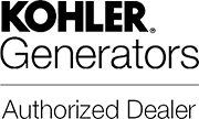 Kohler Generators Authorized Dealer logo